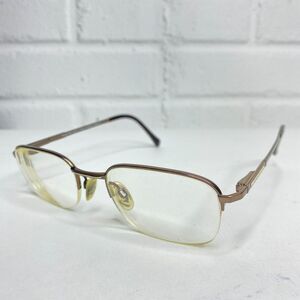 Charmant Pure Titanium EU7727 VO Brown Eyeglasses Frame 53-21-140mm H2033